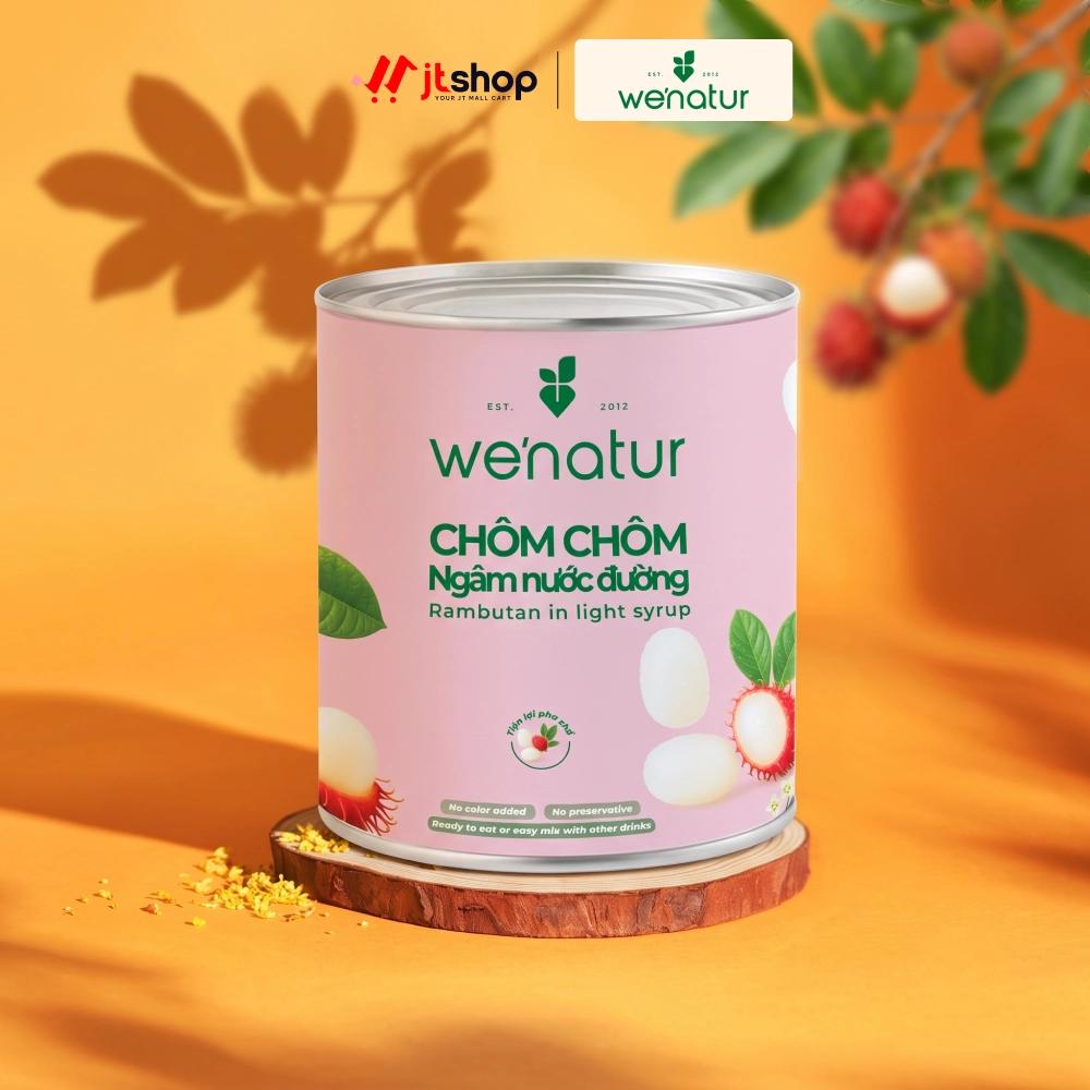 Chôm Chôm Ngâm Nước Đường we'natur 565g